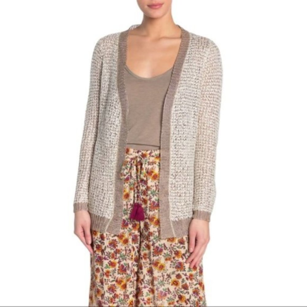 NWT RAGA | Veda Open Front Cardigan Sweater